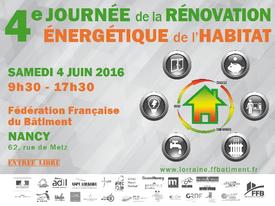 4ème édition de la journée de la rénovation énergétique de l'habitat
