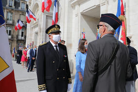 cérémonie officielle de prise de fonction d'Arnaud Cochet, nouveau préfet de Meurthe-et-Moselle