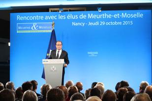 Déplacement du Président de la République en Lorraine jeudi 29 octobre 2015