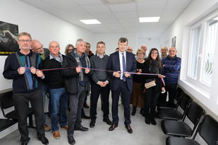 Eric Freysselinard a inauguré ce matin à Ludres, un nouveau centre d'examen du permis de conduire