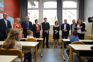 Visite officielle de Nathalie Loiseau, ministre chargée des affaires européennes, à Nancy